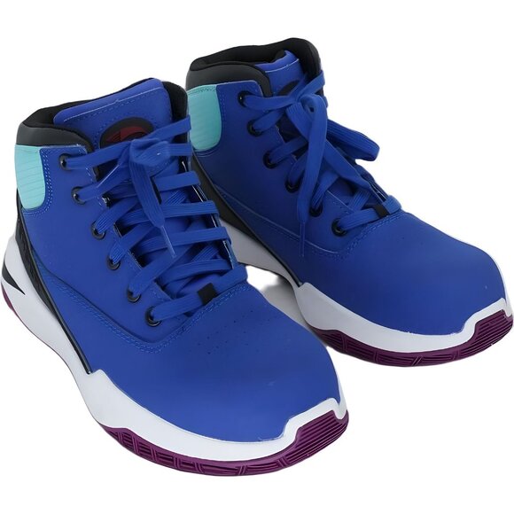 Avenger Women's Mid Blue/Aqua Work Boots Size 8.5 - Fast Shipping - Picture 4 of 6